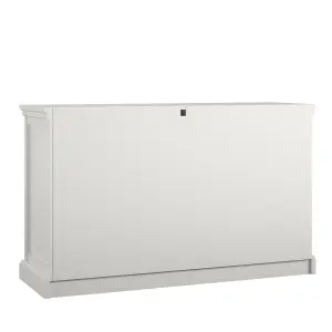 Bristol 6 Drawer Dresser White