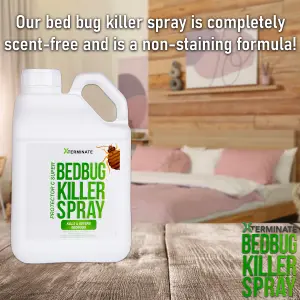 Xterminate Bed Bug Killer Repellent Spray Treatment 5L for Beds Frames Mattresses Carpets & More