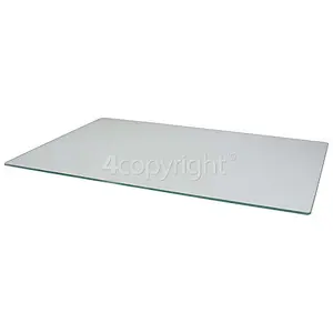 Beko Genuine Spare Part - Upper Fridge Glass Shelf : 445x300mm - BEK5770720100