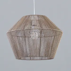 Litecraft Robbo Rattan Natural Lamp Shade