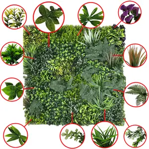 Best Artificial 100cm x 100cm Living Wall Outdoor Indoor Mat - UV Stable