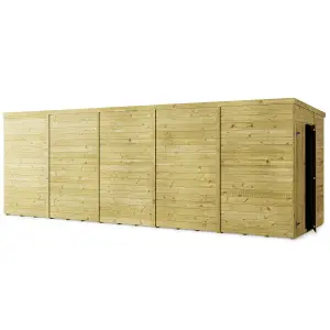 Store More Tongue and Groove Pent Shed - 20x6 Windowless