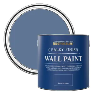 Rust-Oleum Blue River Chalky Wall & Ceiling Paint 2.5L