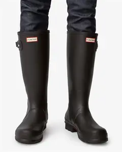 Hunter Boots Men's Original Tall Wellington Boots Navy 11