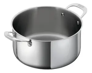 Kuhn Rikon Allround Stainless Steel Casserole Pot, 24cm/5.4L