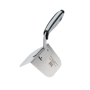 Ragni Stainless Steel External Corner Trowel 290mm x 130mm - R65350S