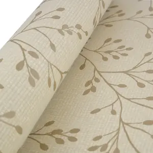 Holden Shimmer Trail Beige Gold Glitter Oriental Paste The Paper Wallpaper