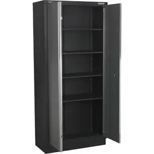 915mm Full Height Modular Storage Cabinet with Double Doors and Adjustable Shelves