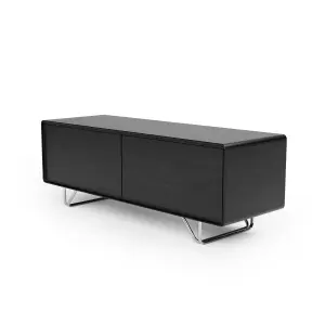 Apollo TV-Stand with 2 Doors Black