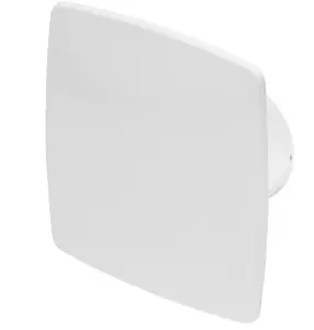 Awenta 125mm Standard NEA Extractor Fan White ABS Front Panel Wall Ceiling Ventilation