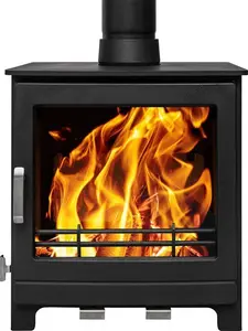 Mazona Ripley 8Kw Multifuel Woodburning Stove, Freestanding, Eco Design Approved, Defra Approved