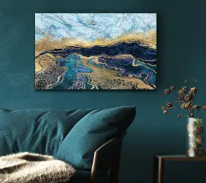 The Marble Road Canvas Print Wall Art - Medium 20 x 32 Inches