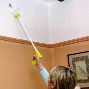 Eco-friendly Bug Trap Catcher- Spider Catcher - Non-toxic No Harm To People - Extra Long With Handle - Safely & Humanely Removes