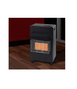 SupaWarm Gas Cabinet Heater 4.2KW 3 Heat Setting With EU Regulator & Hose