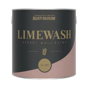 Rust-Oleum Pink Limewash Effect Wall Paint - No.099 2.5L