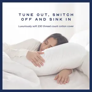 Snuggledown V Shape Pregnancy Firm Support Pillow 2 Pack