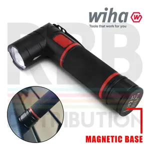 Wiha Flashlight With LED Laser And UV Light 100 To 310lm Pocket Clip 41286