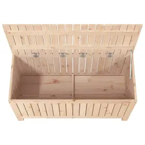 Berkfield Garden Storage Box 115x49x60 cm Solid Wood Pine