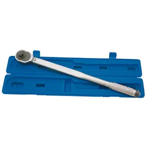 Draper Ratchet Torque Wrench, 3/4" Sq. Dr., 65 - 450Nm/48 - 332lb - ft 34964