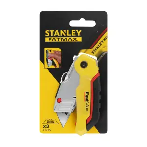 Stanley 140mm Zinc alloy Multicolour Foldable Retractable knife