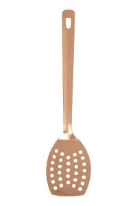 Maison by Premier Freya Rose Gold Finish Slotted Turner