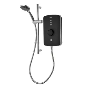 Triton Amala Matt Black Manual Electric Shower, 9.5kW