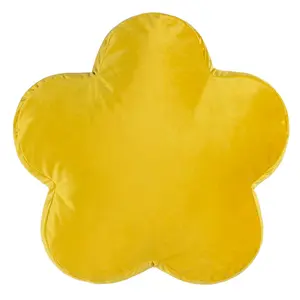 Novelty Throw Cushion Yellow