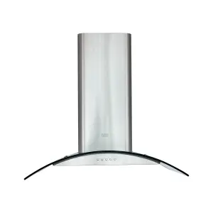 Cooke & Lewis CLCGS60 Stainless steel Curved Cooker hood (W)60cm - Inox