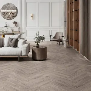 Rutherford Oak 8mm Herringbone Laminate Flooring