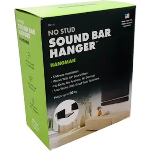 Hangman "No-Stud" Soundbar Wall Mounts