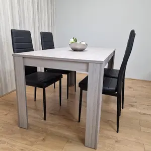 Dining Table Set with 4 Chairs Dining Room and Kitchen table sets of 4