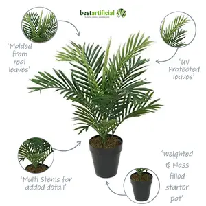 Best Artificial 2ft - 60cm Areca Palm Tree