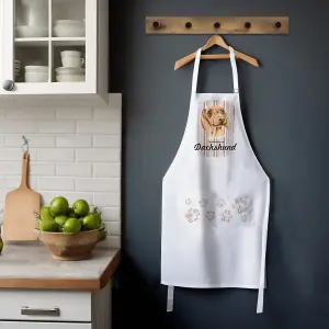 Purely Home Dachshund Apron - Novelty Kitchen Gift for Dog Lovers