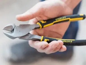 Stanley FatMax Angled Diagonal Plier Cutting Pliers 200mm 0-89-861 STA089861