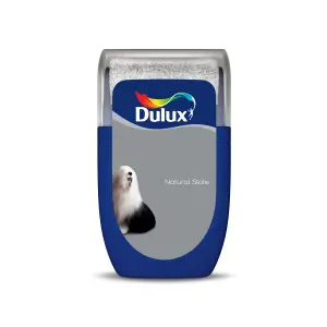 Dulux Standard Natural slate Matt Emulsion paint, 30ml