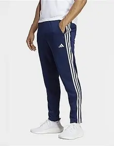 Adidas Train Essentials 3-Stripes Training Pants - Dark Blue - Mens -