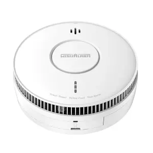 WisuAlarm HY-SA5MB Mains Powered Smoke Alarm 1 Year Backup Battery