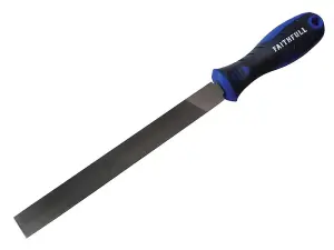 Faithfull SVDF0208 Handled Hand Second Cut Engineers File 200mm (8in) FAIFIHSC8