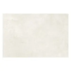 Zen Matt Ivory Concrete Effect Porcelain Outdoor Tile - Pack of 10, 5.4m² - (L)900x(W)600mm