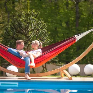 Paradiso Family Sized  Family Hammock - Terracotta