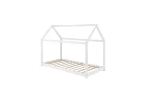 Birlea House Single Bed Frame In White