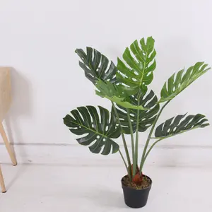 Oypla Artificial Monstera Plant 85cm Indoor Outdoor Decoration