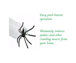 Spider Catcher Pick Up Tool Humane Long Handled Reach Crawling Insect Bug Trap