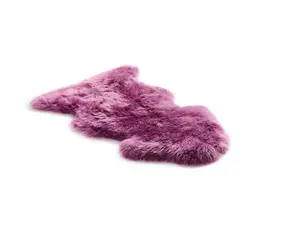 Medici single longwool genuine sheepskin rug 95cm