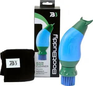 The Boot Buddy Shoe & Boot Cleaner Brush - Shoes Cleaning Kit - Cleans Any Shoe Including Walking & Hiking Boots, Golf Shoes, Football Boots,