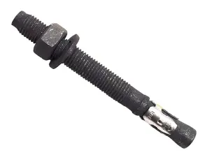 MasonMate M16 x 150mm Galvanised Through Bolts - 15 High-Quality Bolts for Concrete & Stone