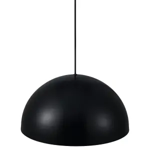 Nordlux Ellen 40 Indoor Living Dining Metal Pendant Ceiling Light in Black (Diam) 40cm