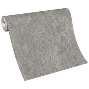 Imitations Concrete Effect Wallpaper Grey Erismann 6321-10