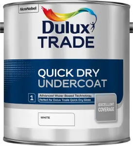 Dulux Trade White Metal & wood Undercoat, 2.5L