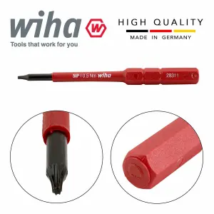 Wiha SlimBits Torx Plus Screwdriver 5IP Head 75mm 1000v VDE Electrician 43143